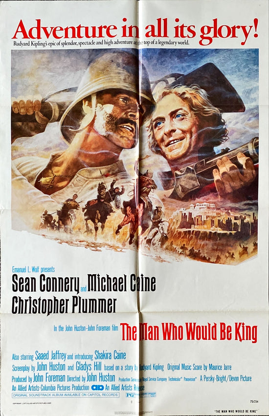 1356 MAN WHO WOULD BE KING 1sh 1975 -Sean Connery