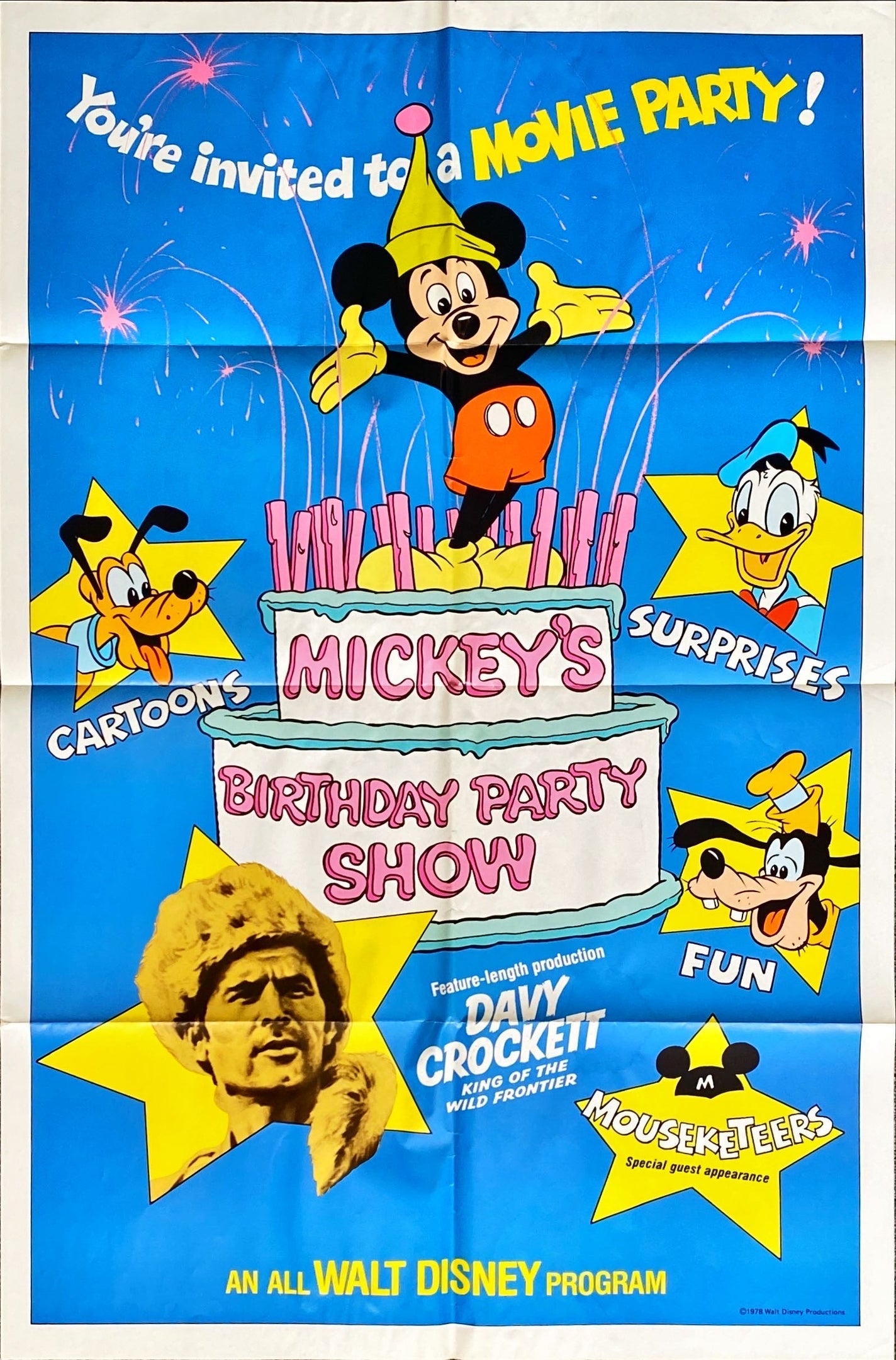 Disney Movie Poster and Lobby Card Bundle