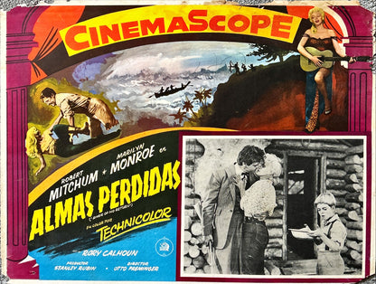 Sex Symbol Bundle”Mexican Lobby Cards with Marilyn Monroe, Elizabeth Taylor, Audrey Hepburn