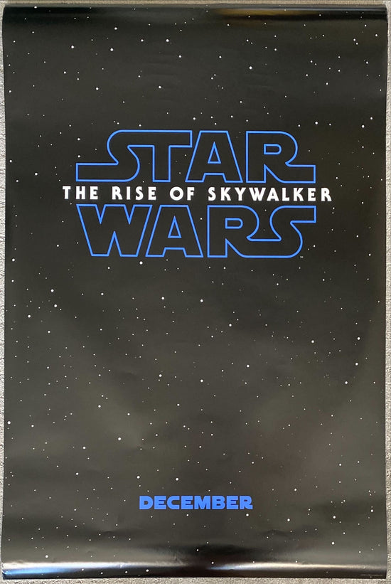 Star Wars: Rise of Skywalker (2019) Original One Sheet Movie Poster - Teaser, DS