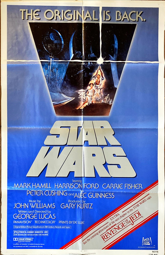 A-19  STAR WARS NSS style 1sh R1982 A New Hope