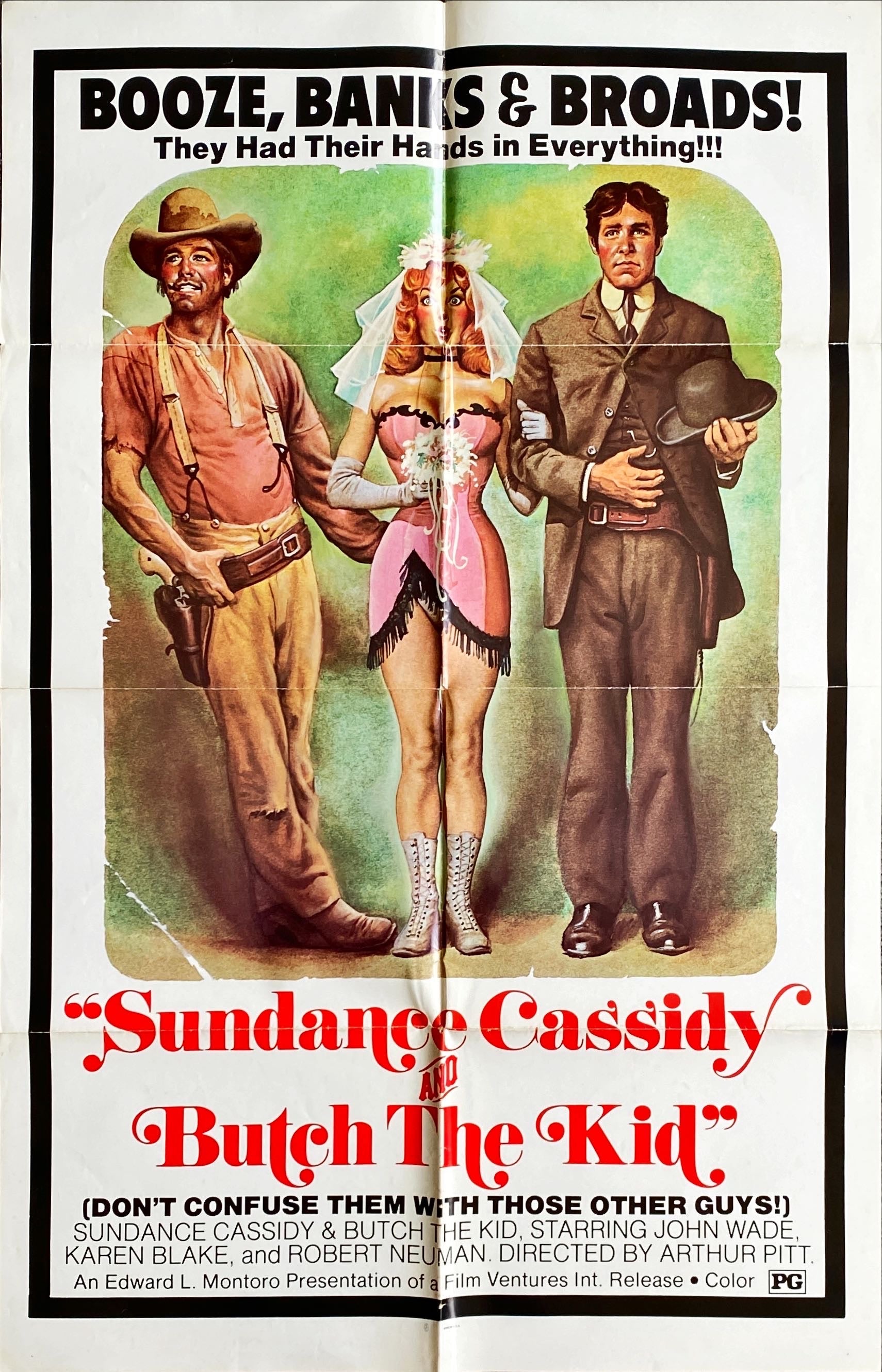 1324 SUNDANCE CASSIDY & BUTCH THE KID  '75 Italian/Spanish spaghetti western comedy