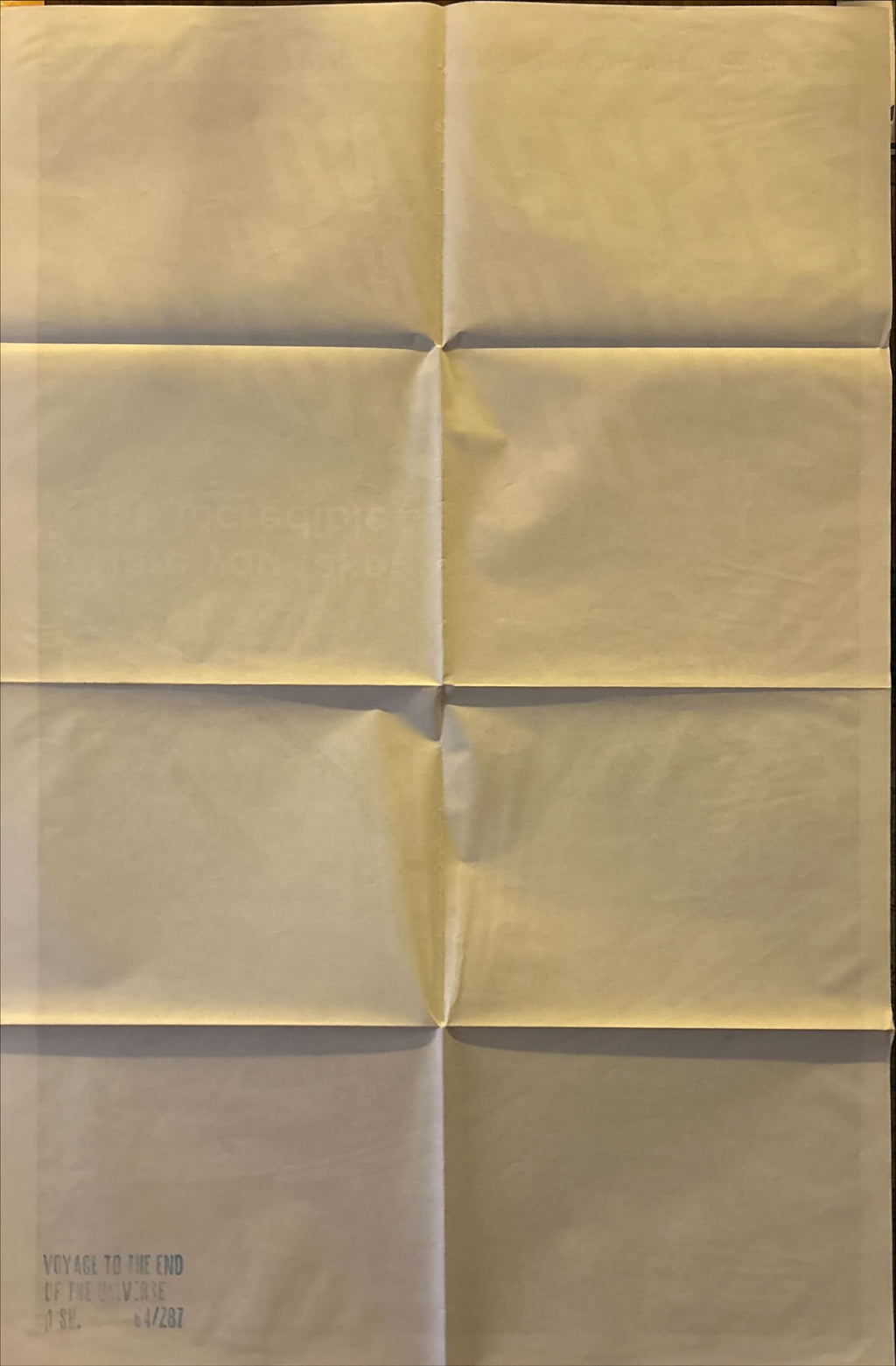 Voyage to the End of the Universe (1964) One Sheet Movie Poster