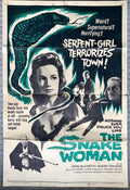 A-125 Snake Woman 1sh 1961 sexy serpent-girl Susan Travers - Fair condition