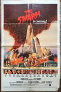 The Swarm, style B int'l 1sh 1978 all-star cast, killer bee attack