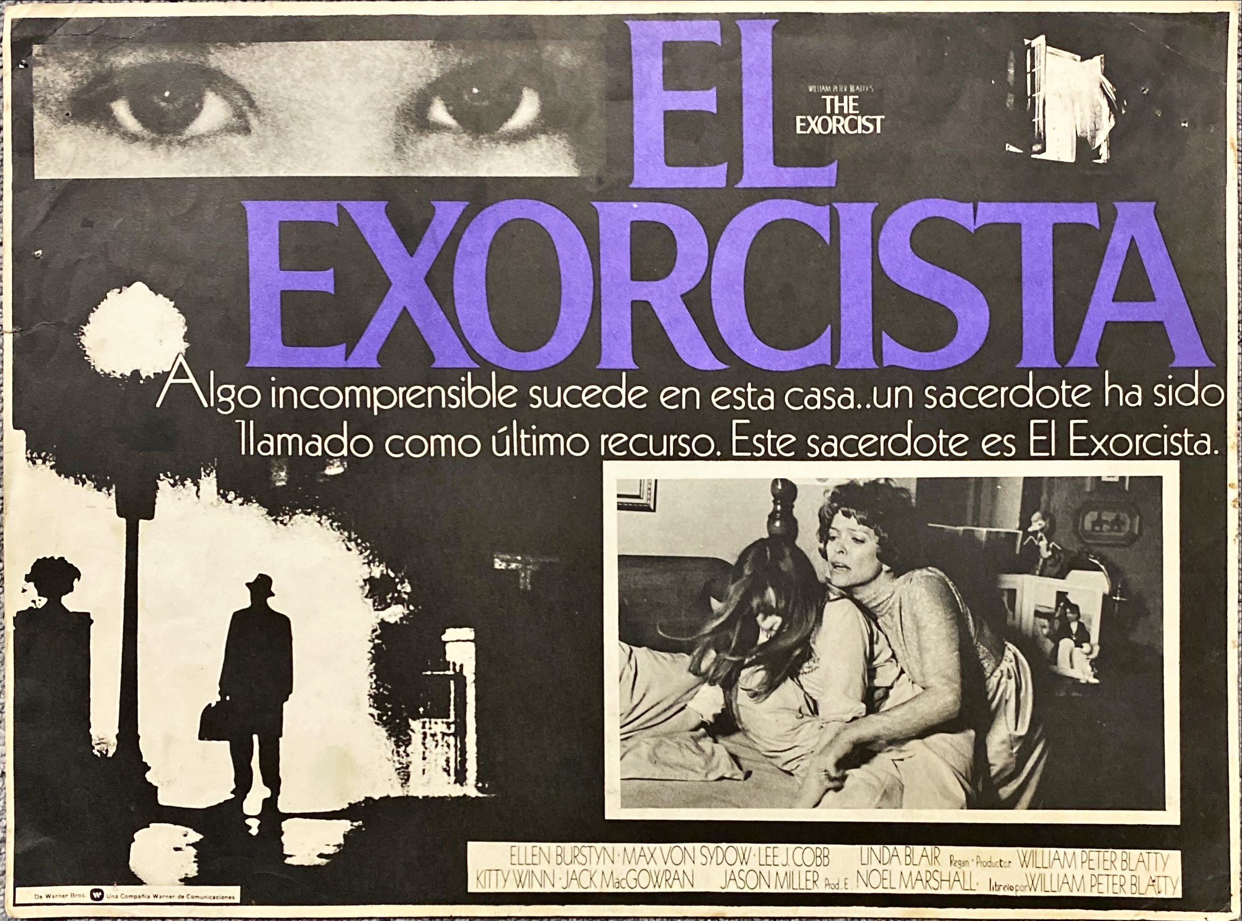 #1563 EXORCIST Mexican LC 1974 William Friedkin