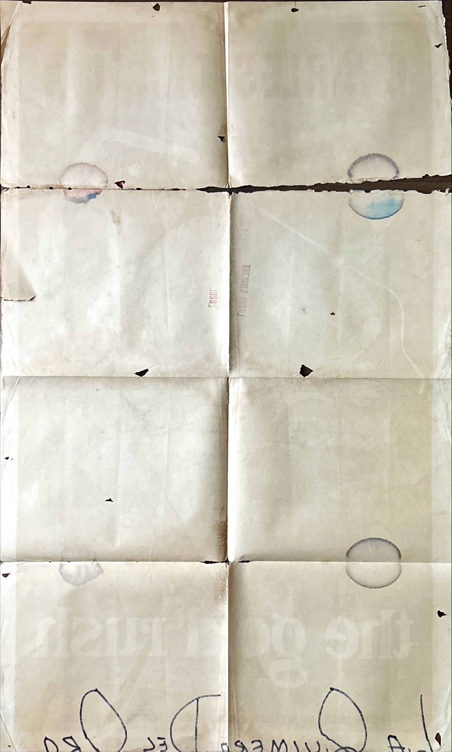 Gold Rush (1925) One Sheet Movie Poster - R'1959, Chaplin