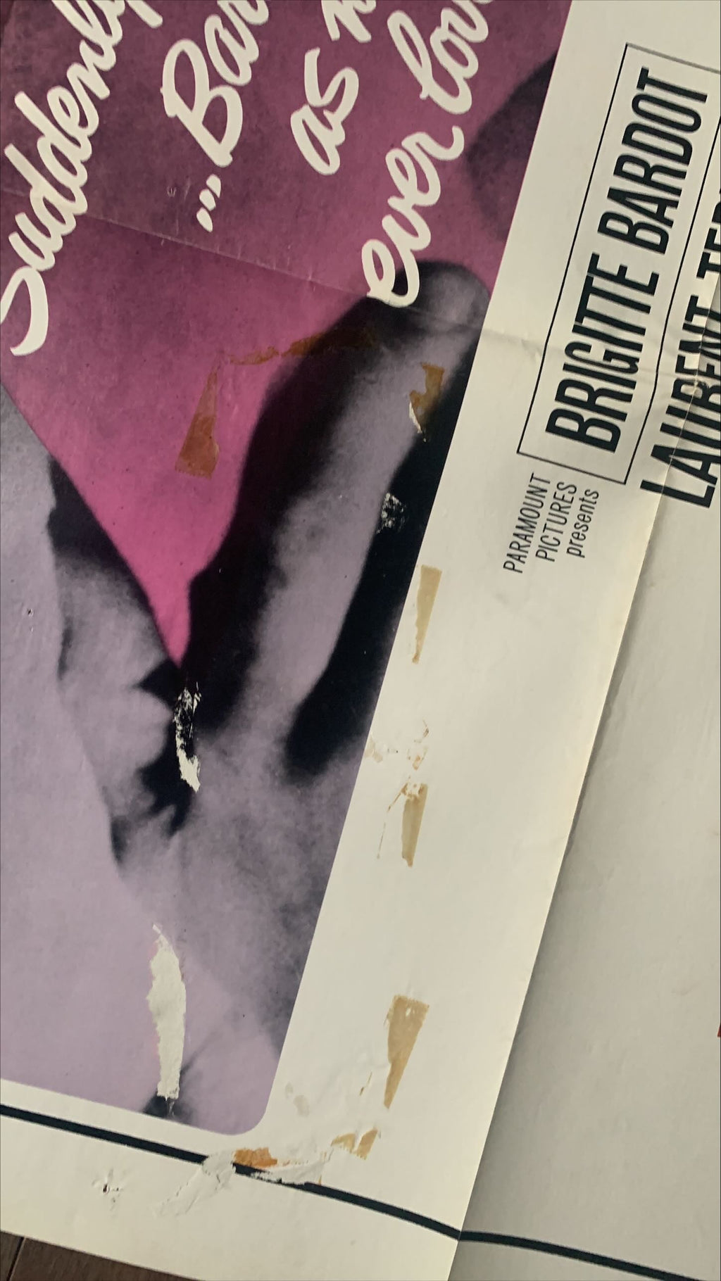 Two Weeks in September (1967) One Sheet Movie Poster - Bardot