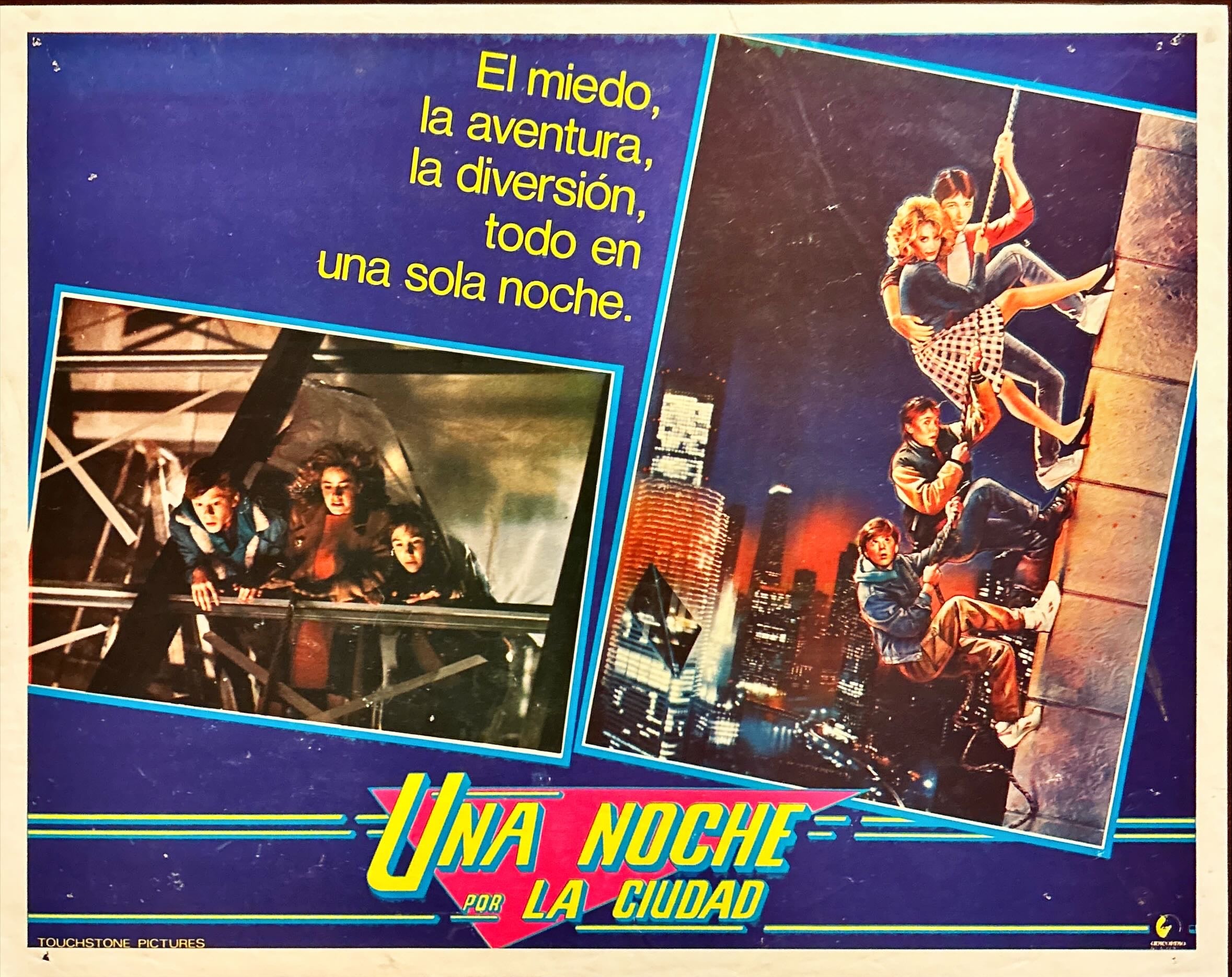 Adventures in Babysitting (1987) Original Mexican Lobby Cards X4