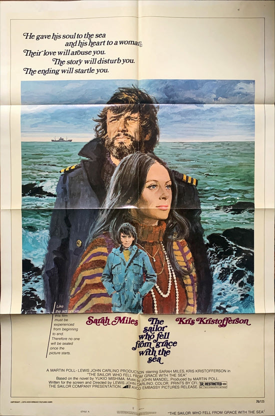 The Sailor Who Fell From Grace With the Sea (1976) Original Movie Poster