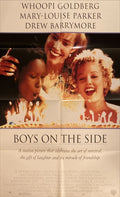 Boys on the Side (1995) One Sheet Movie Poster - DS, Drew Barrymore, Whoopie Goldman