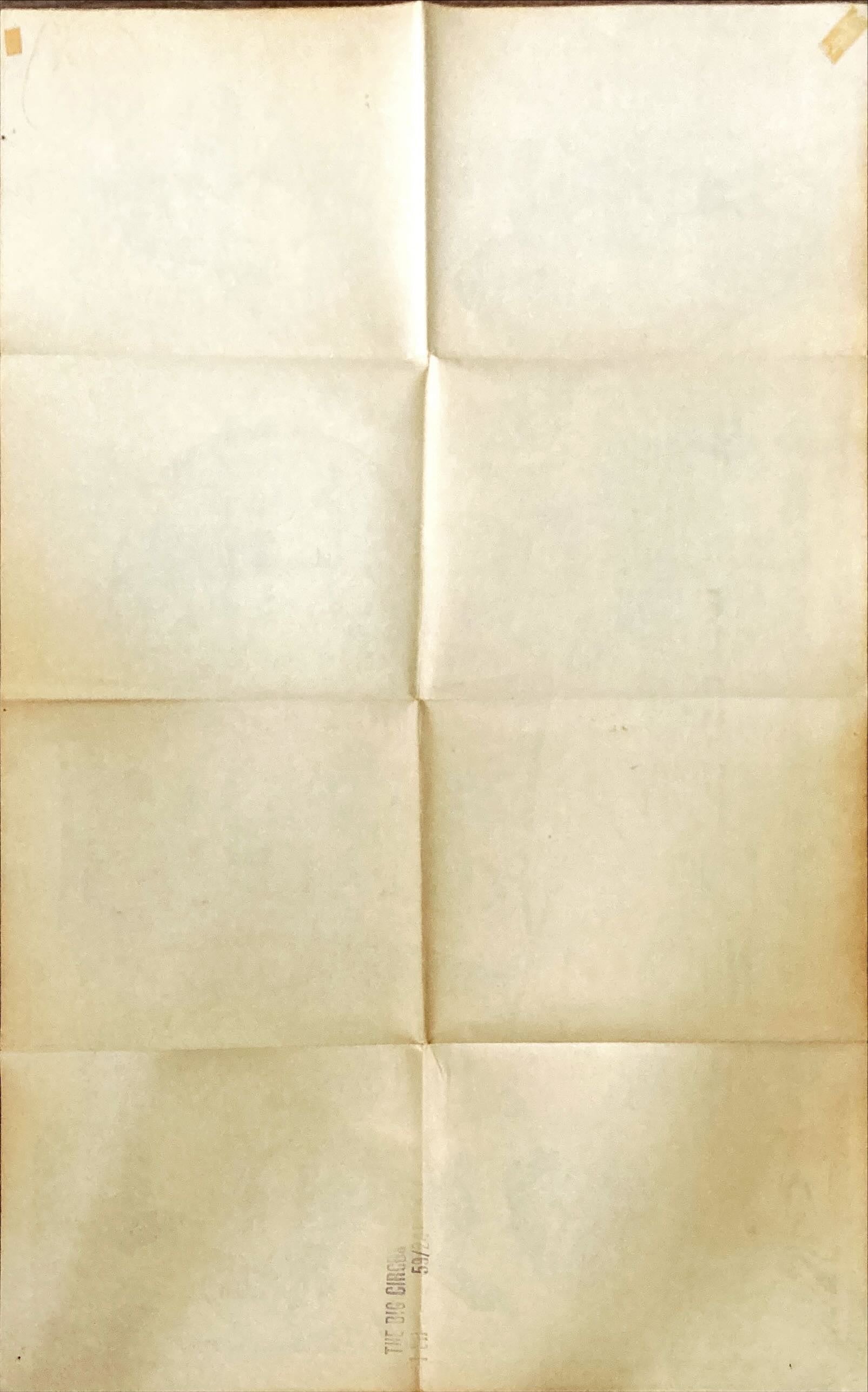 Big Circus (1959) One Sheet Movie Poster