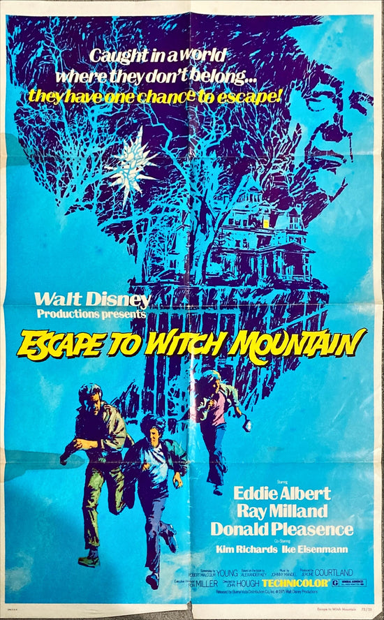 Escape To Witch Mountain, 1sh 1975 Disney