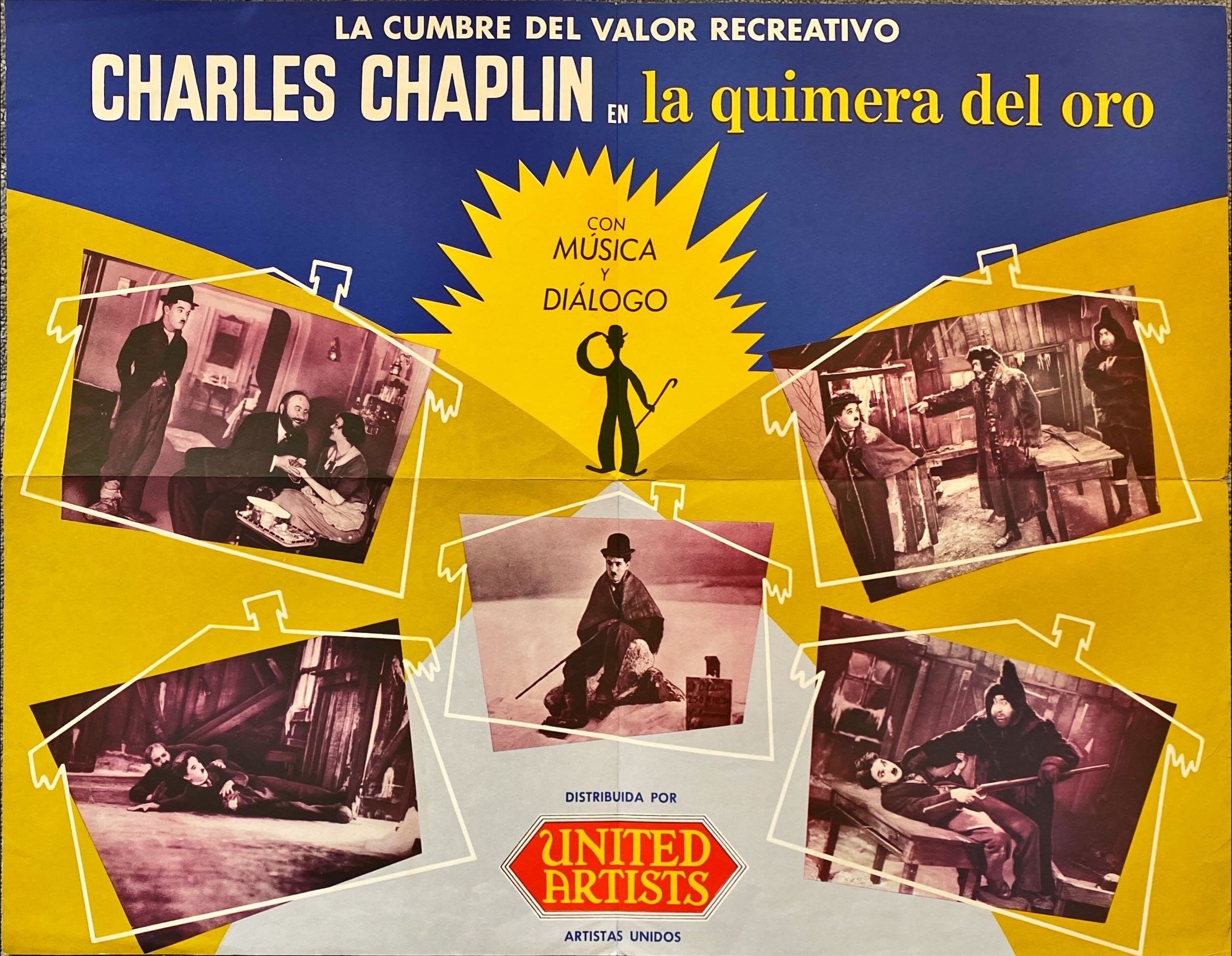 The Gold Rush () Pressbook - R59, SPAN, Chaplin