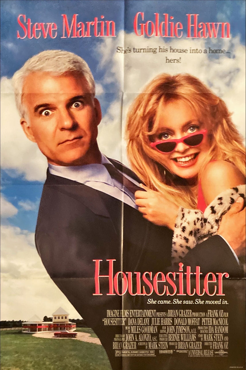 Housesitter 1sh '92 Goldie Hawn, Steve Martin
