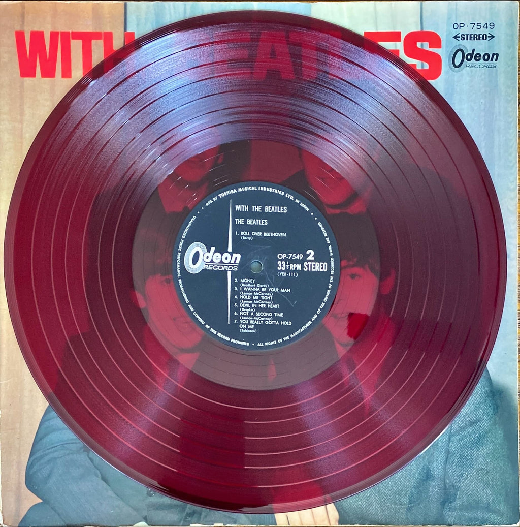 The Beatles - With the Beatles Rare Japanese Pressing Clasic Rock Vinyl/LP #R41