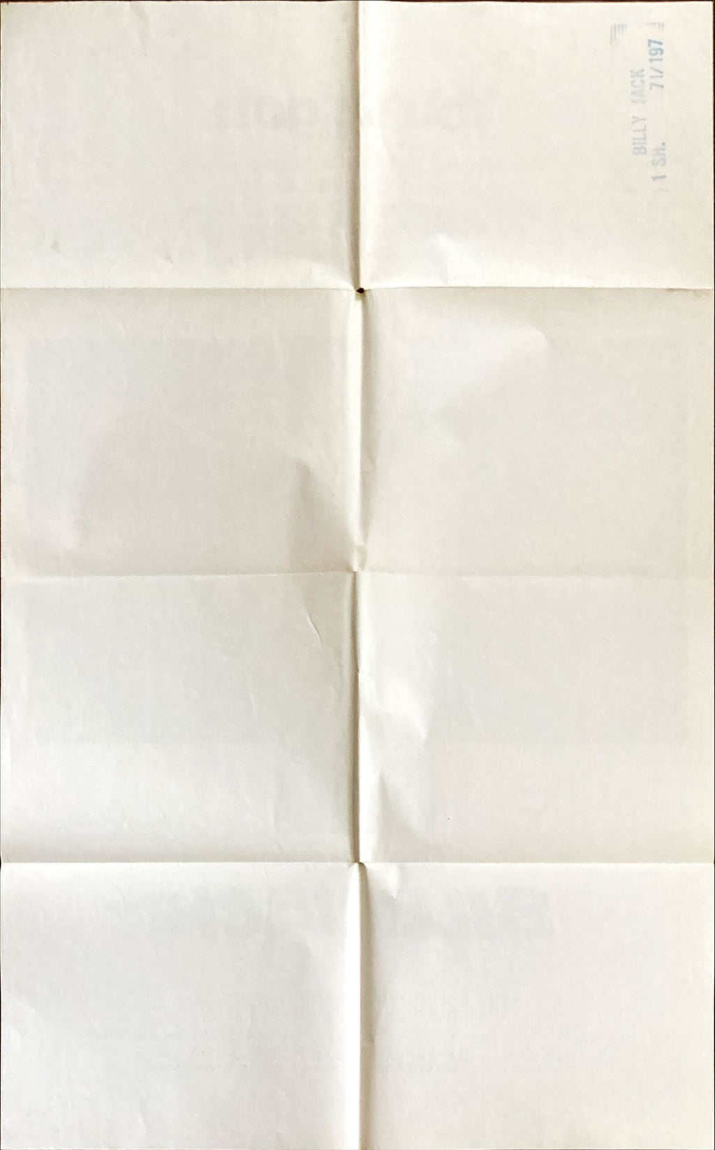 Billy Jack (1971) One Sheet Movie Poster - Tom Laughlin