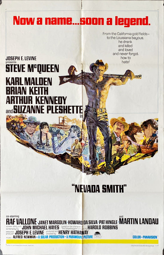 Nevada Smith, 1sh 1966 Steve McQueen