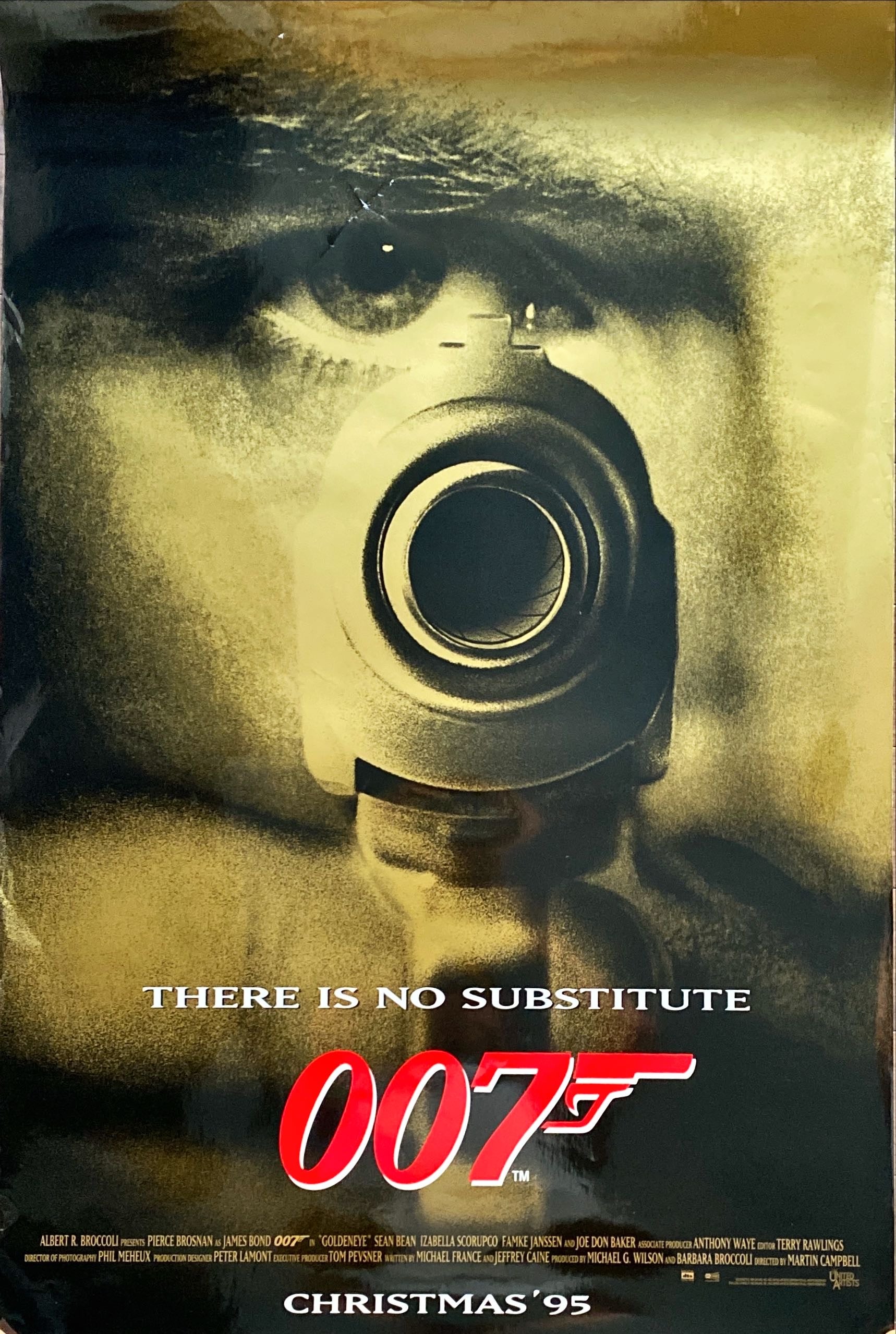 JB4 GOLDENEYE advance 1sh 1995 Pierce Brosnan as James Bond