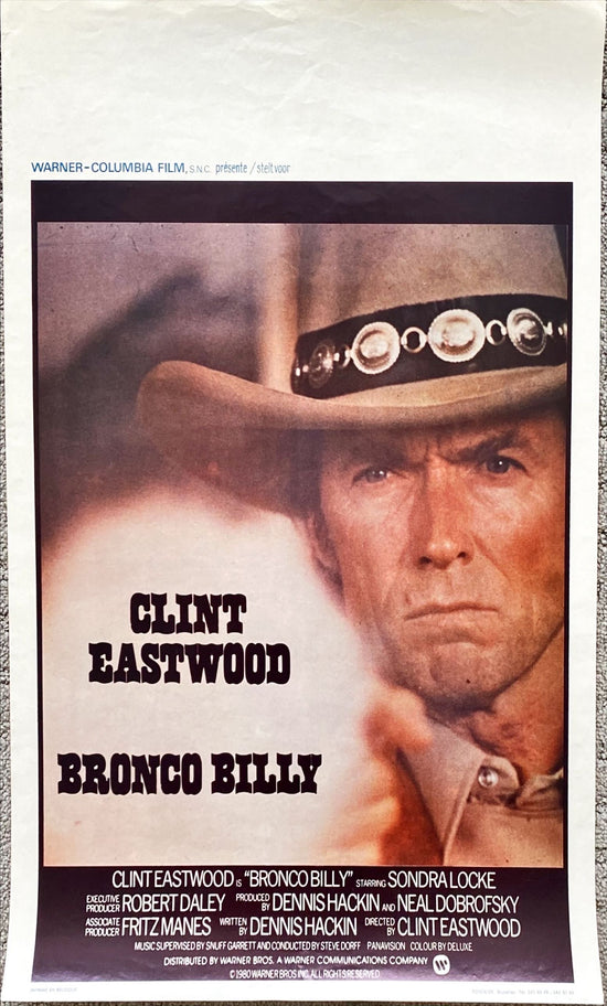 Bronco Billy,  Belgian 1980 -Clint Eastwood