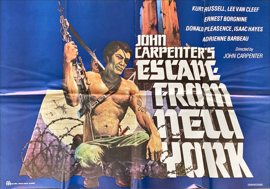 Escape from New York (1981) John Carpenter’s Classic sci-fi Movie Poster-Lebanese