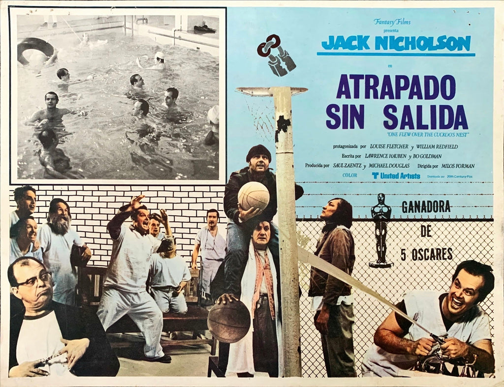 One Flew Over the Cuckoo’s Nest Mexican 2x Lobby Cards