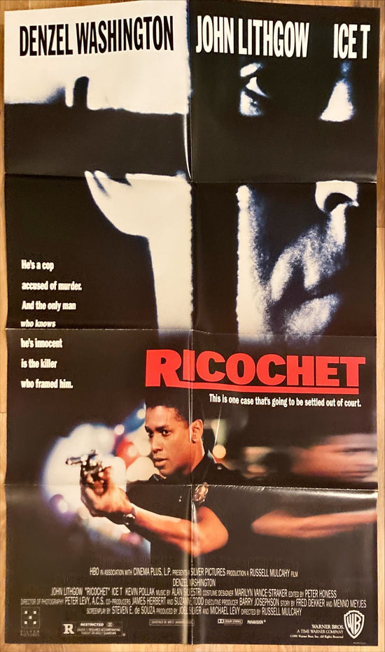 Ricochet,  DS 1sh 1991 Denzel Washington