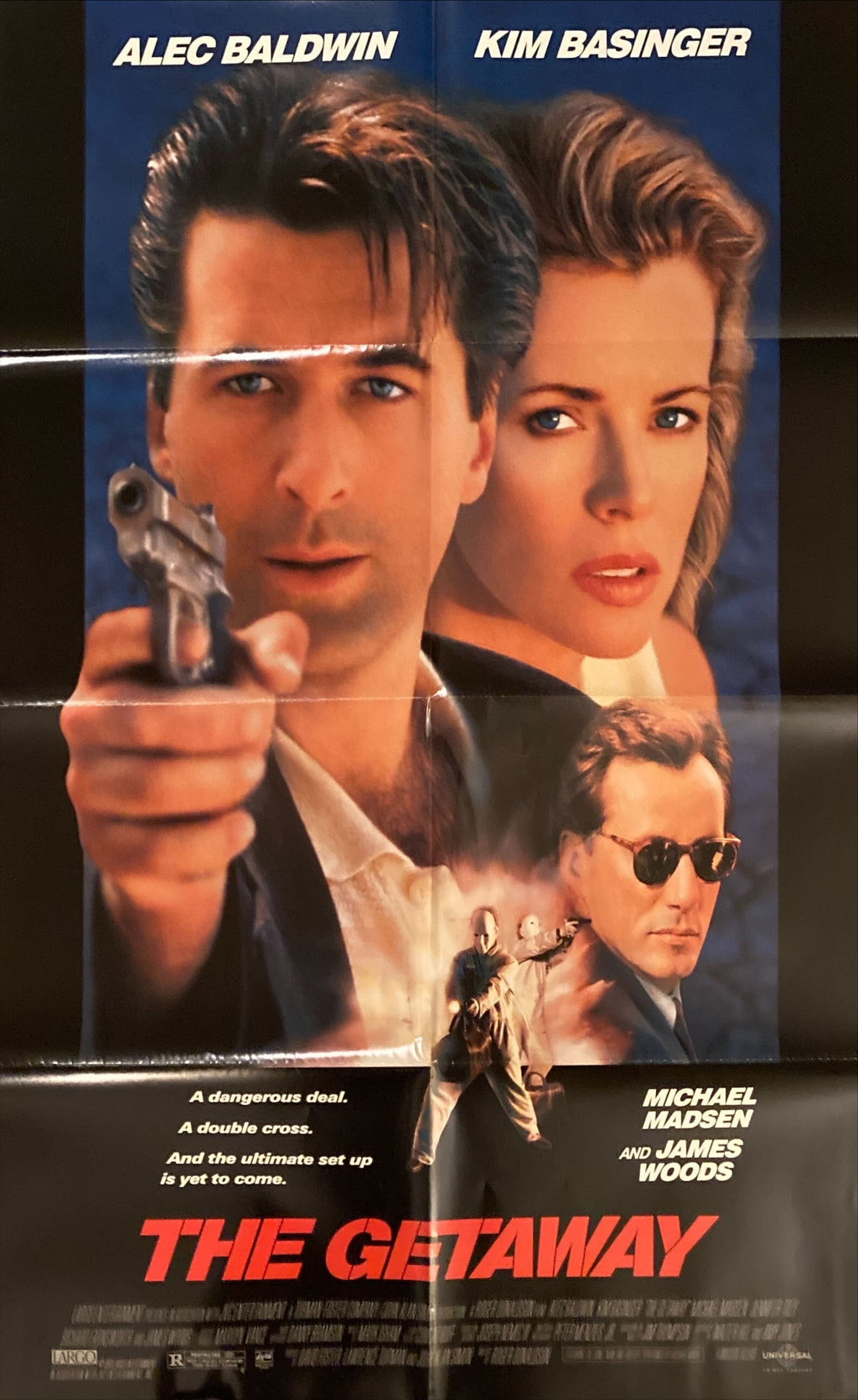The Getaway int'l 1sh 1994 James Woods, Alec Baldwin & Kim Basinger