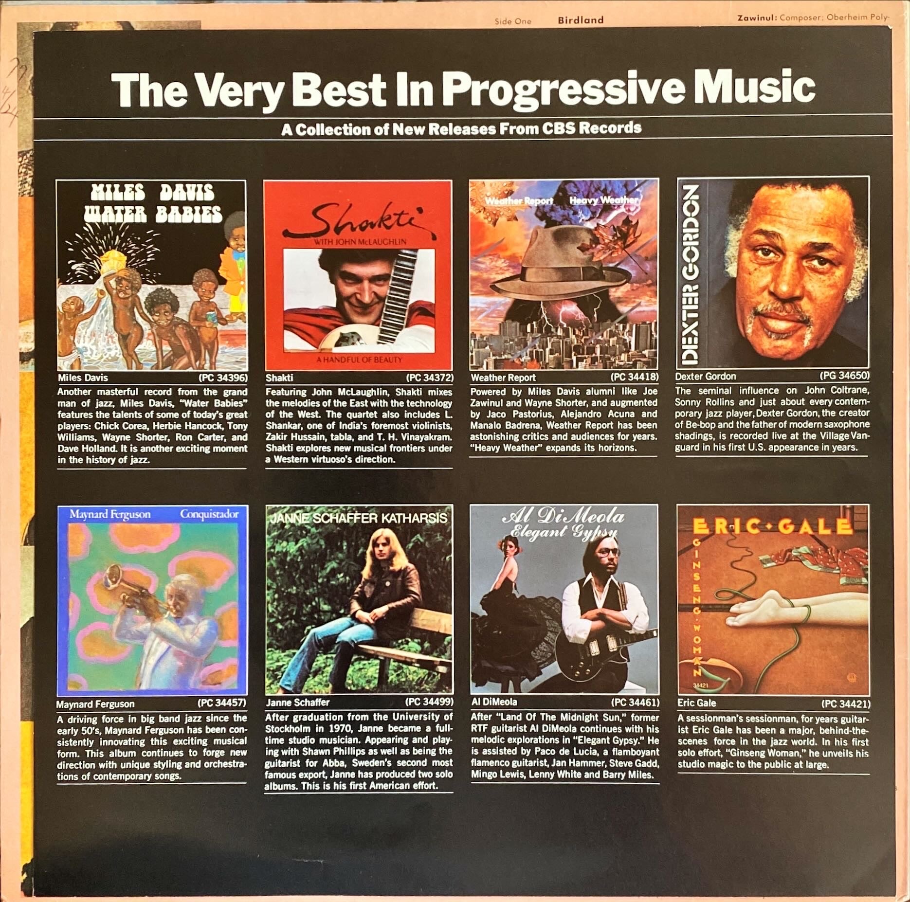 Weather Report - Heavy Weather Jazz Fusion Vinyl/LP #R27