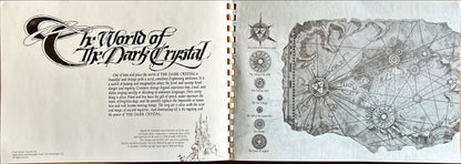 DARK CRYSTAL spiral-bound promo book 1982 Jim Henson & Frank Oz, rare