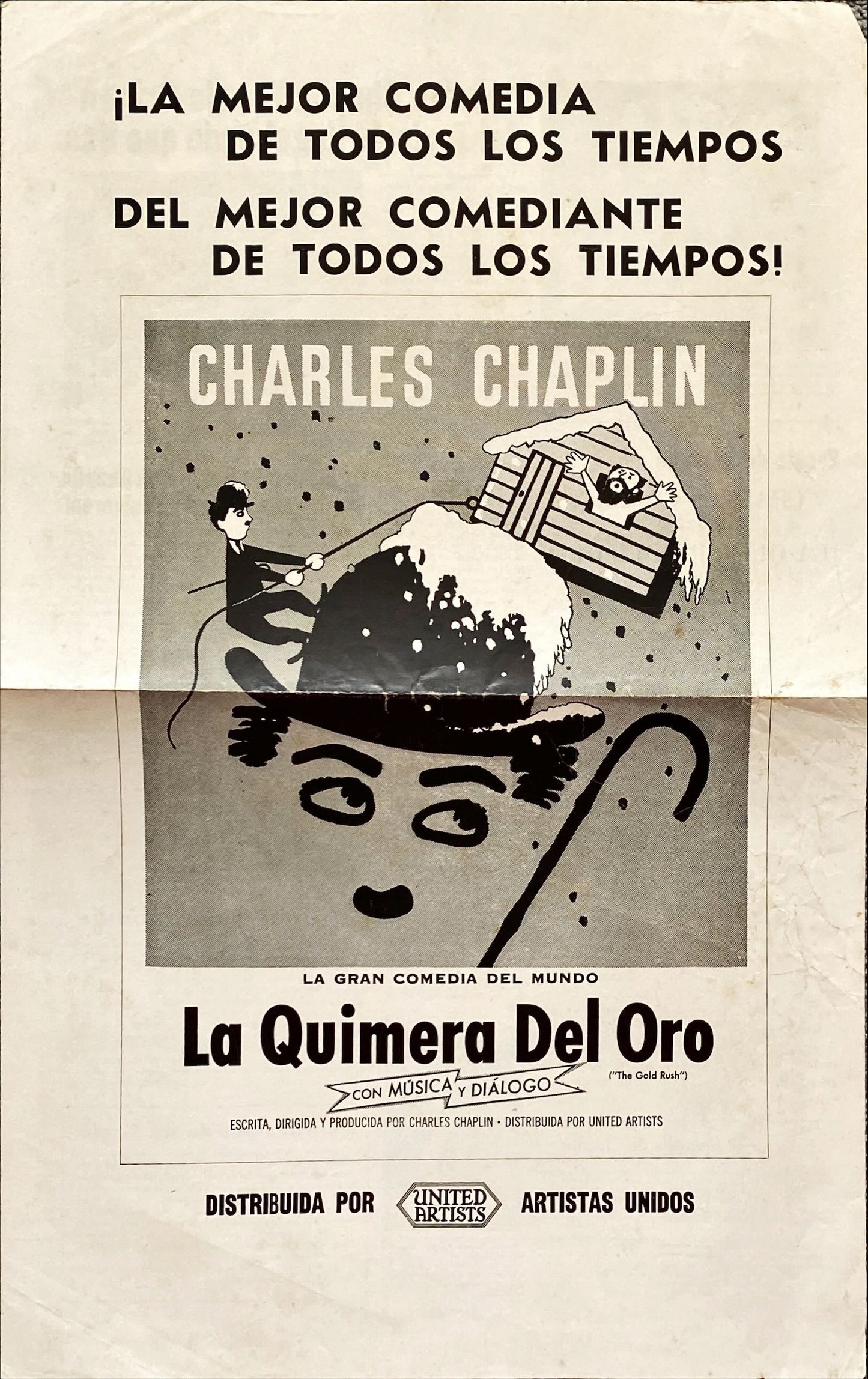 The Gold Rush () Pressbook - R59, SPAN, Chaplin