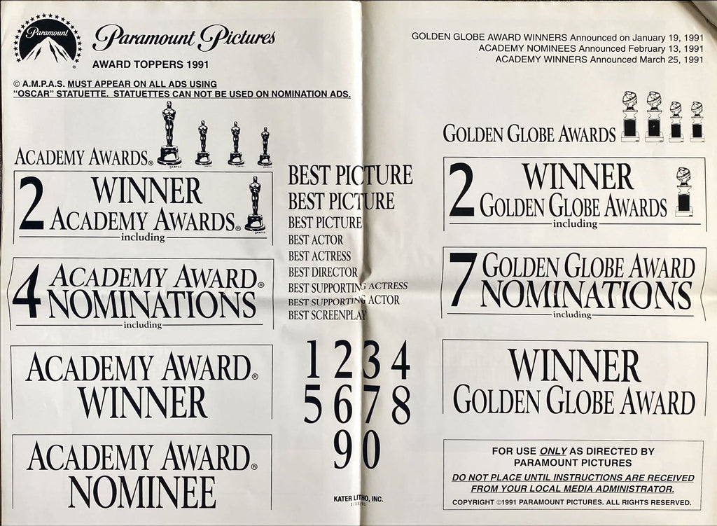 Godfather Part III - Al Pacino. Original Press Book