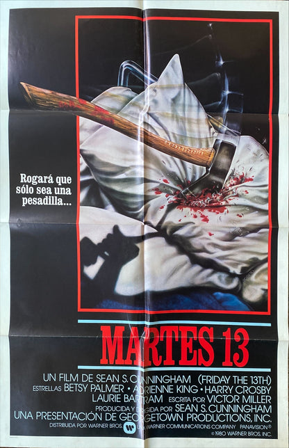 Friday the 13th (1980) One Sheet Movie Poster - SPAN