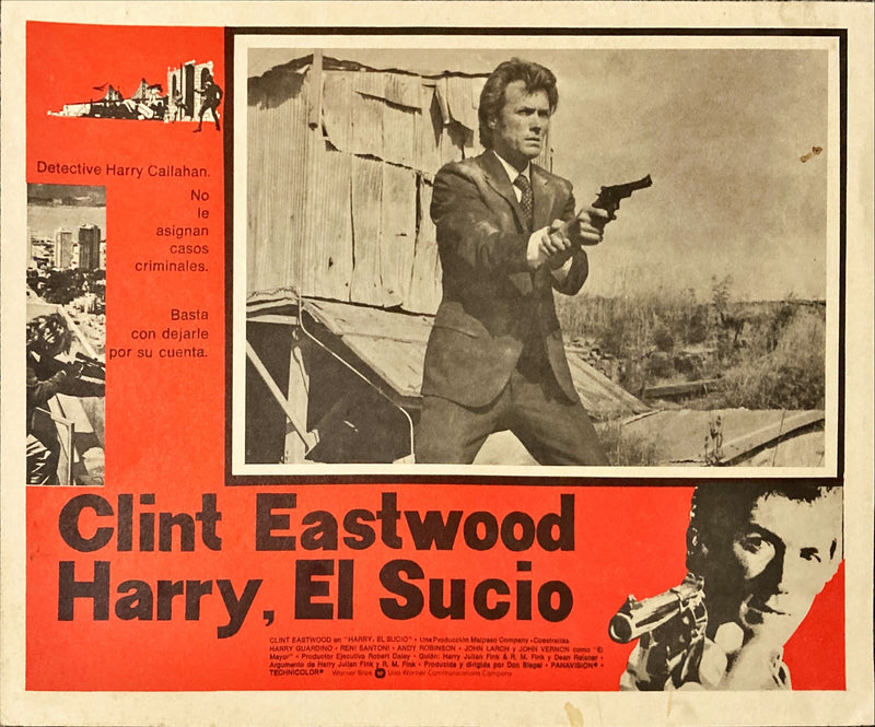 Dirty Harry,   Mexican LC '71 Clint Eastwood