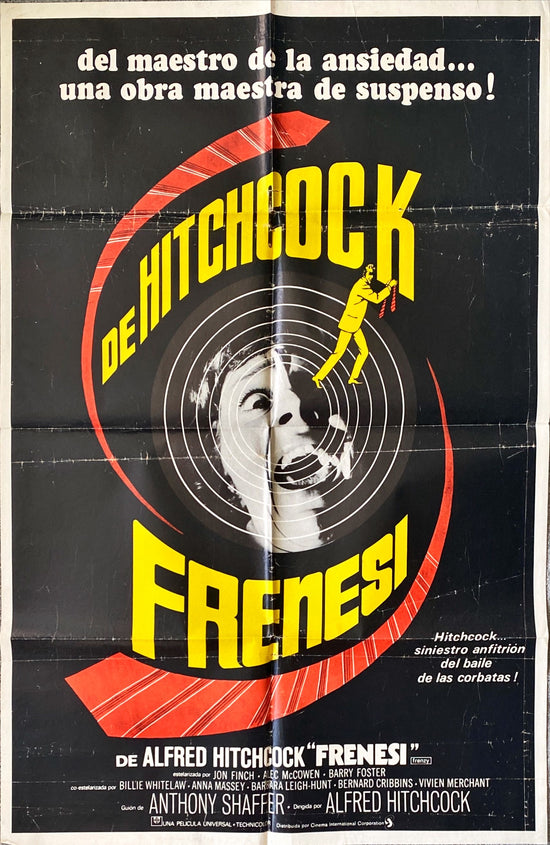 Frenzy (1972) One Sheet Movie Poster - SPAN, Hitchcock