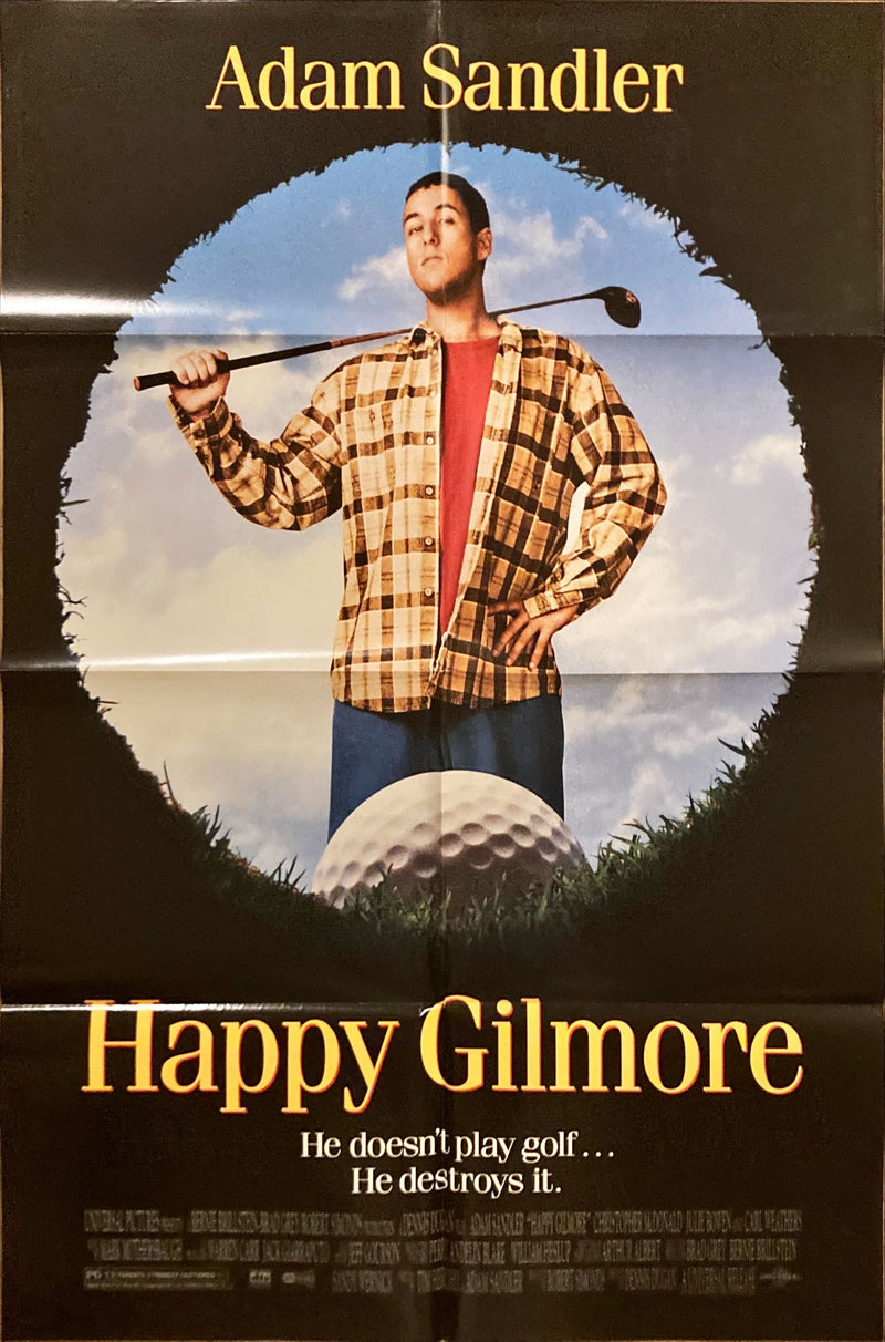 Happy Gilmore,  DS 1sh 1996  of Adam Sandler