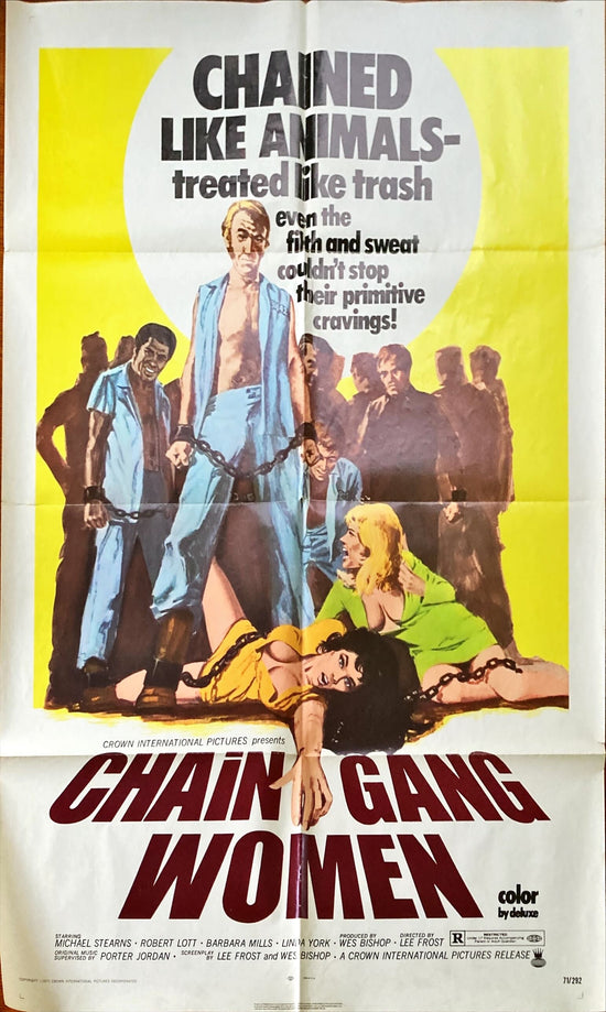 Chain Gang Women (1971) One Sheet Movie Poster