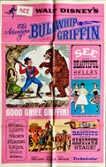 Walt Disney's The Adventures of Bullwhip Griffin,  style B 1sh 1966 Disney