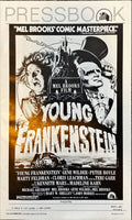 #2126 YOUNG FRANKENSTEIN pressbook 1974 Mel Brooks