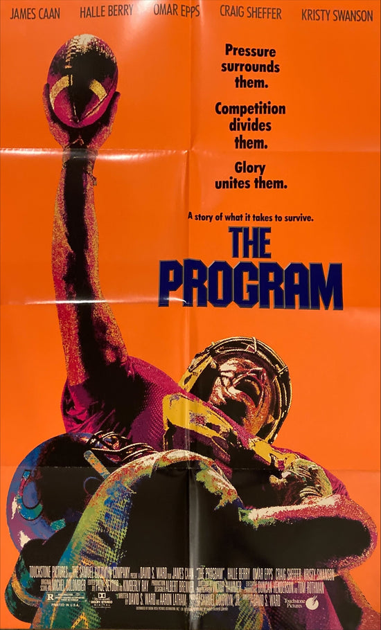 The program (1993) One Sheet Movie Poster - DS, James Caan