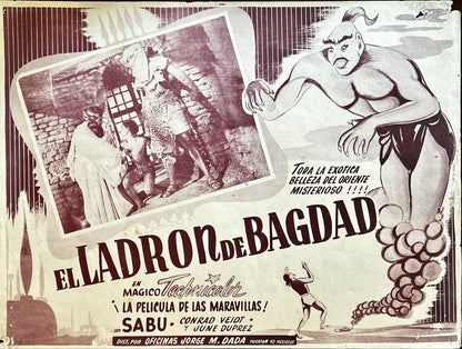 Thief of Baghdad (1940) 2x Lobby Cards - MX