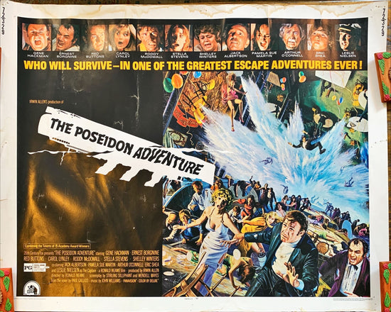 The Poseidon Adventure (1972) Half Sheet Movie Poster