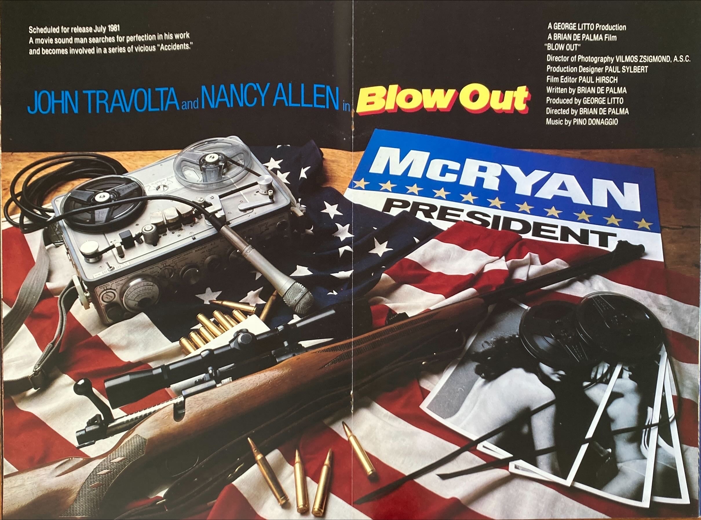 Filmway Pictures (1980-81) Original Campaign Book - Blade Runner, Halloween II