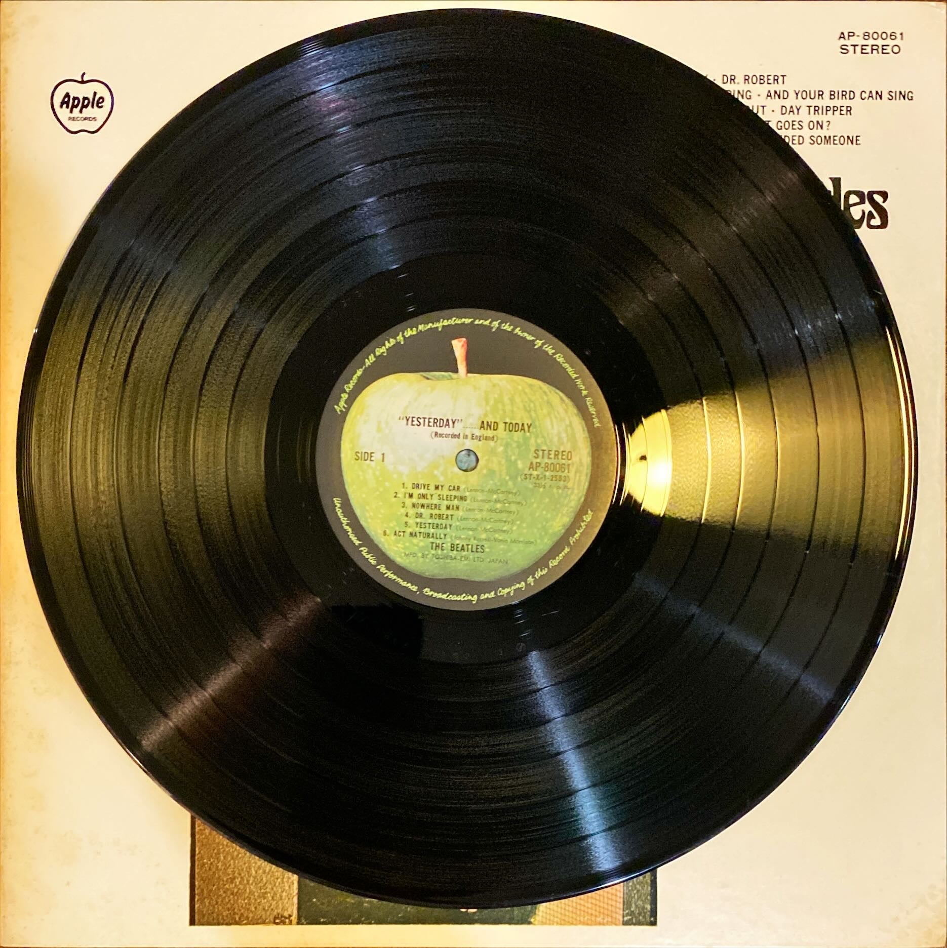 The Beatles - Yesterday and Today Rare Japanese Vinyl