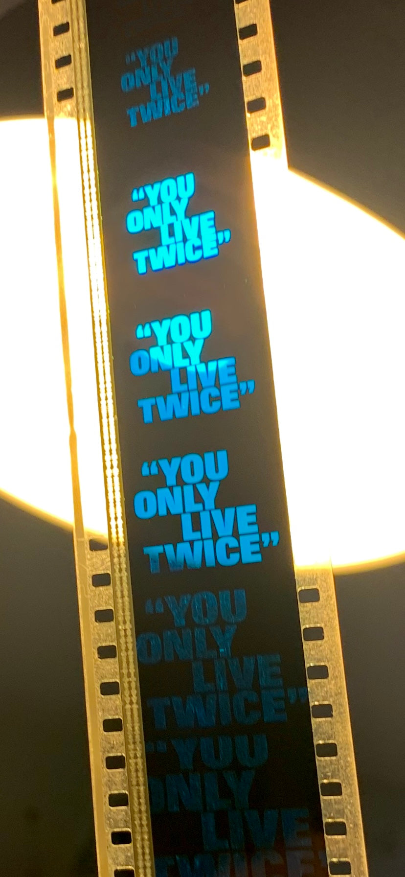 (509) 35mm trailer You only live twice James Bond