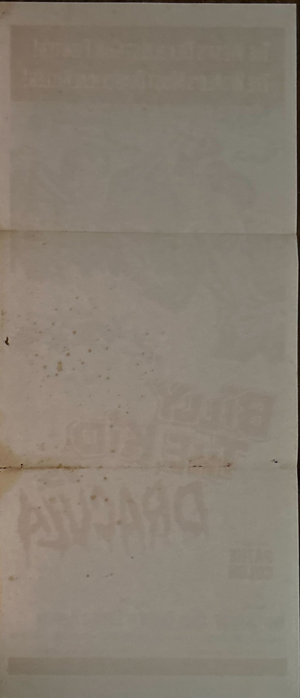 Billy the Kid vs Dracula (1965)  - Insert