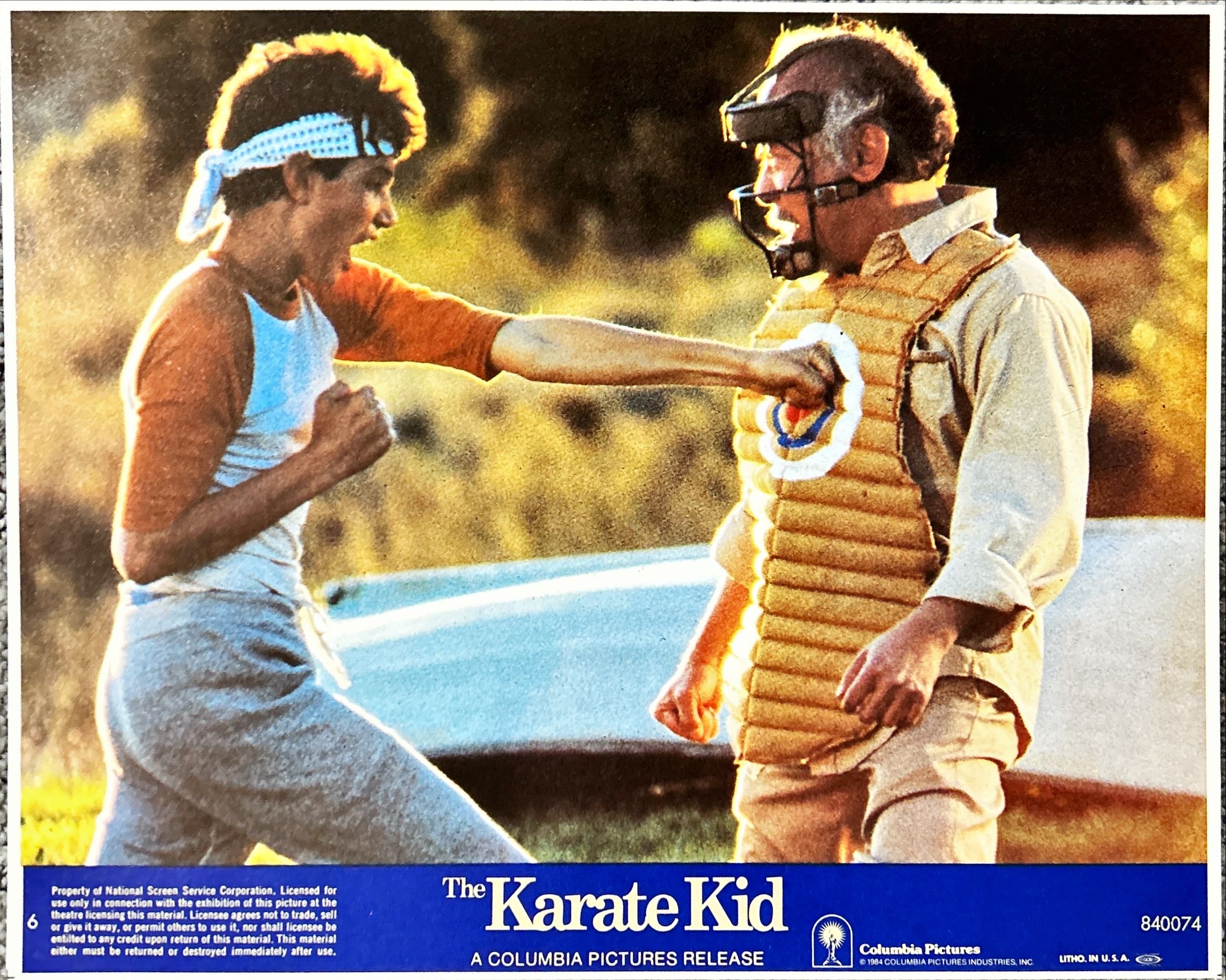 Karate Kid (1984) 7x Lobby Cards