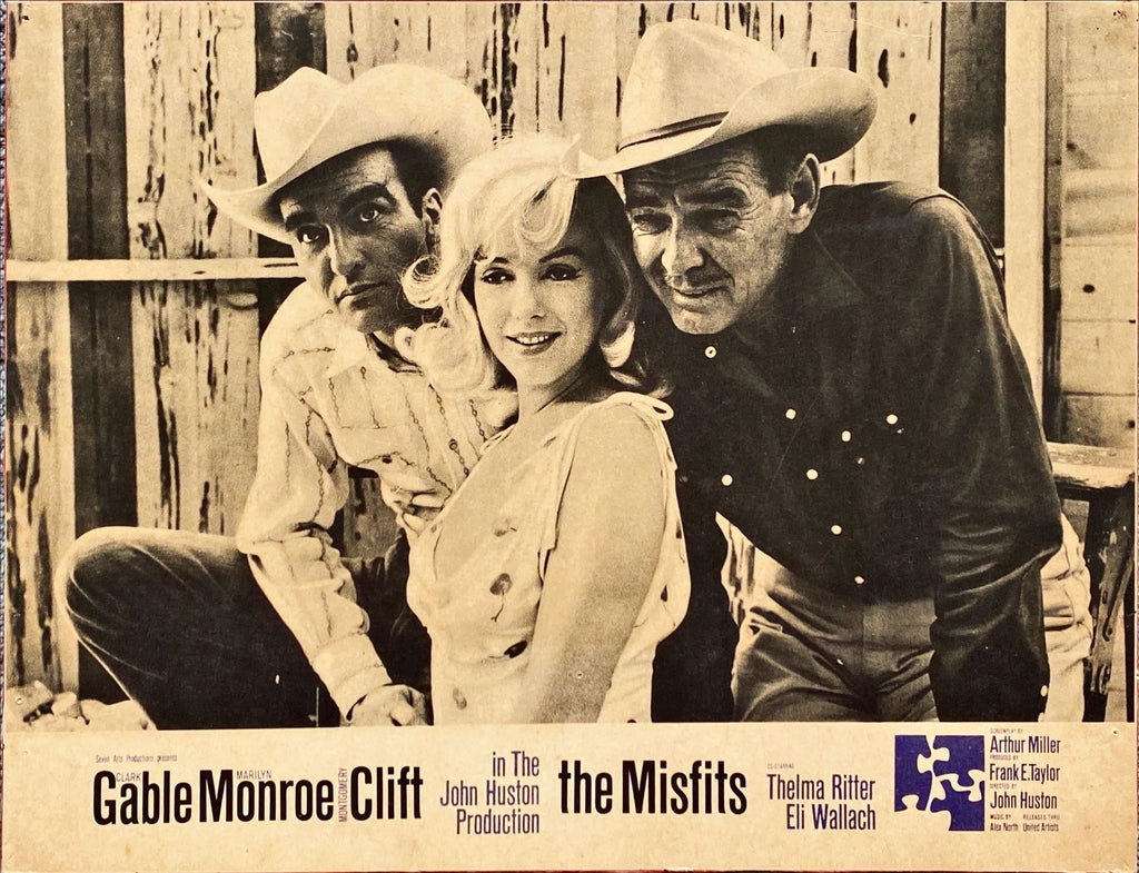 Misfits (1961) 3x Lobby Cards