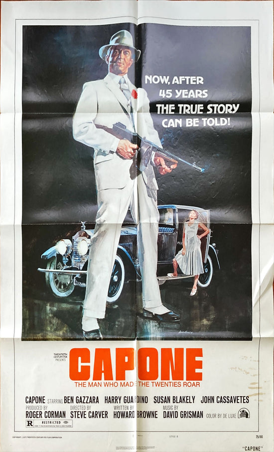 Capone (1975) One Sheet Movie Poster - Style B