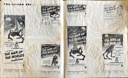 War of the Worlds (1953) Theatrical Pressbook
